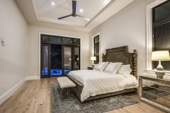 Master Bedroom | G1-3765-S / Marino House Plan