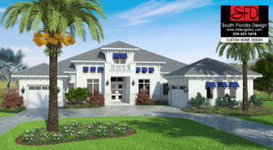 Coastal Style 1-Story House Plan
