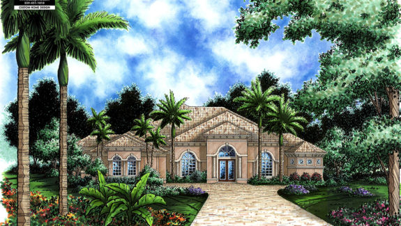 Florida Style House Plan