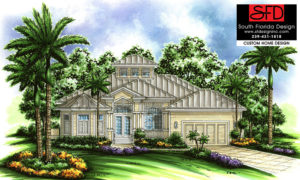 1-Story Olde Florida Style House Plan - St. Kitts Plan G1-2522-G